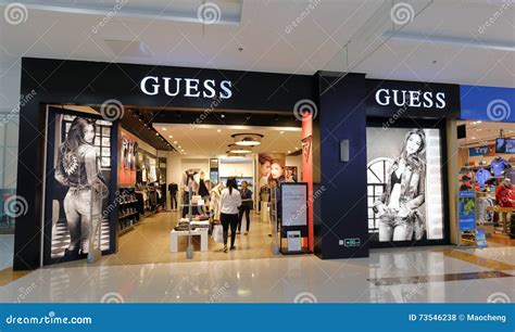 where are guess stores located in china